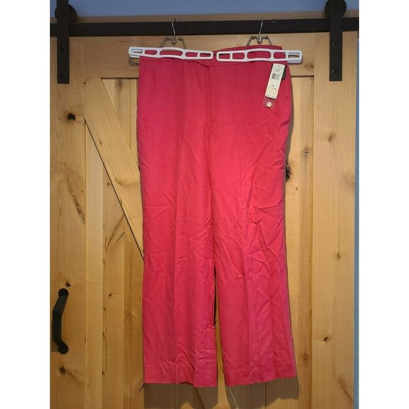 Ralph Lauren Pants - Ralph Lauren Women's 16 100% Silk Pants Lined  Pink High Rise 31” Inseam. NWT!